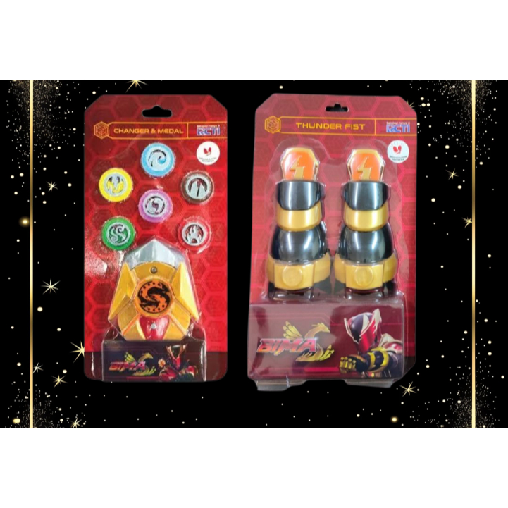 Changer & Medal - Mainan BIMA S Changers - Bima Thunder Fist RKC03037-1 - RKC03043-1 - BIMA S Change