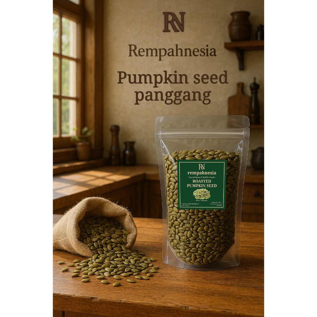

PUMPKIN SEED PANGGANG PREMIUM - BIJI LABU ROASTED