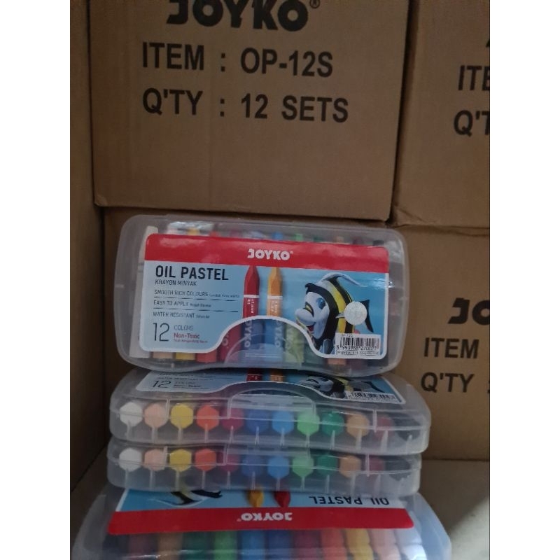 

(6 PAK) KRAYON JOYKO 12