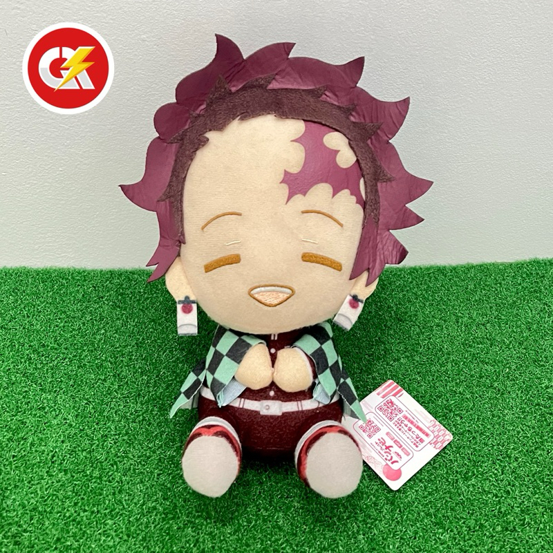 Boneka Plush Size Besar Official Anime Demon Slayer Kimetsu No yaiba Tanjiro Pofuto Original Banpres