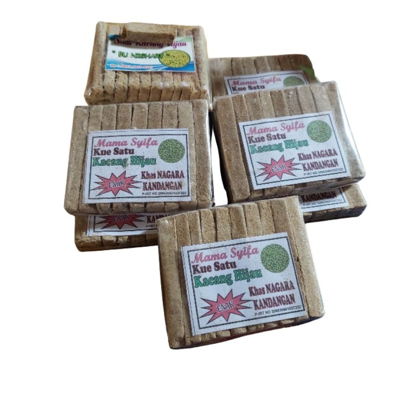 

Kue satu kacang / kue satu kacang hijau / satu kacang khas negara