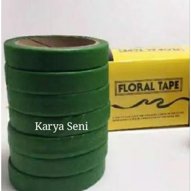 

Floral Tafe / Isolasi Bunga 1 Pcs Panjang 30 Yard