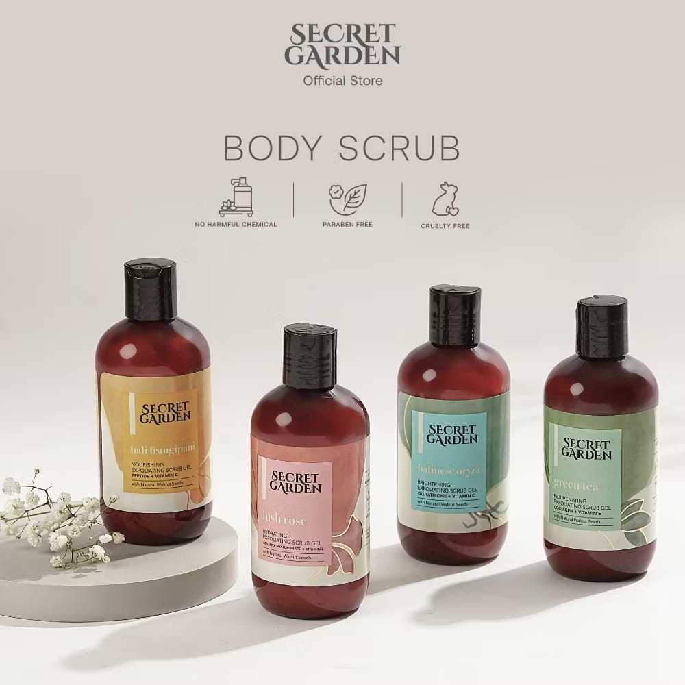 Secret Garden Exfoliating Scrub Gel 250ml