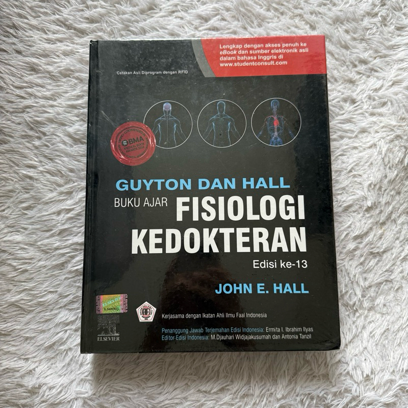 BUKU AJAR FISIOLOGI KEDOKTERAN (GUYTON AND HALL) ED. KE-13  | GUYTON , JOHN E. HALL