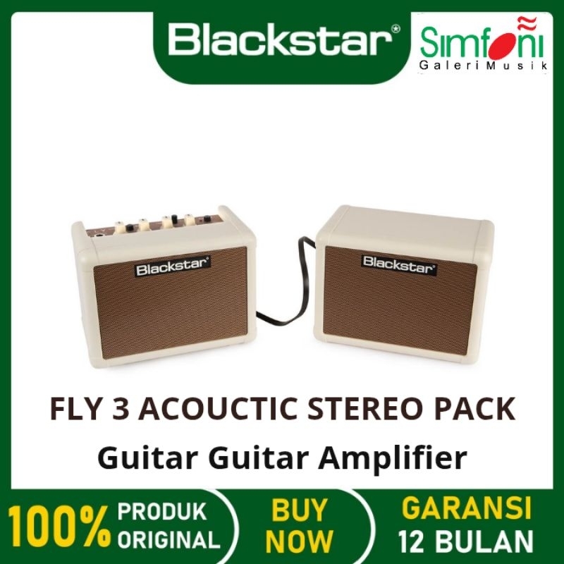 BLACKSTAR FLY 3 ACOUSTIC STEREO PACK Acoustic Guitar Amplifier