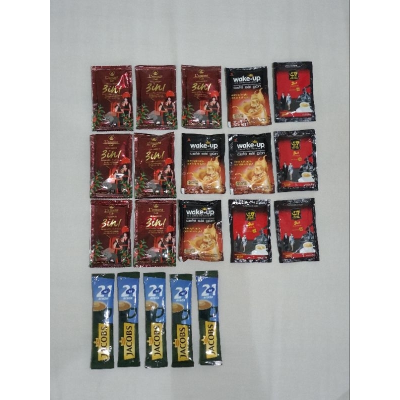 

Kopi Vietnam G7 L'amant Jacobs Wake Up [Asli Vietnam, Imported] Sachet