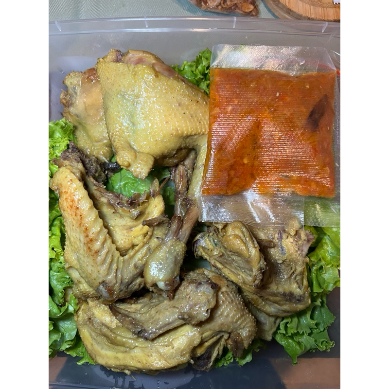 

Ayam Pejantan Ungkep Sambel Terasi