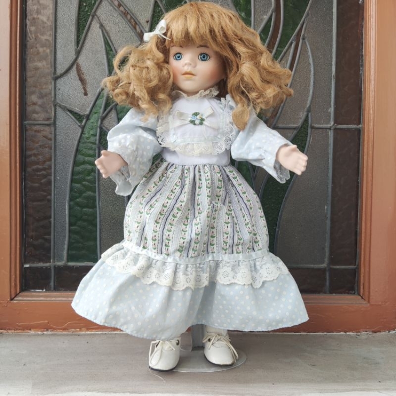 Porcelain Doll The Classique Collection Rachel Boneka Porselen Keramik Vintage Klasik Eropa