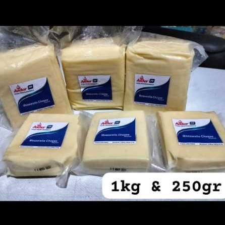 

Keju Anchor Mozzarella Repack 1 kg /Anchor reapack mozzarella cheese 250 gr - keju anchor mozzarella topping exp terbaru