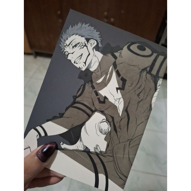 Magic Postcard Jjk Sukuna