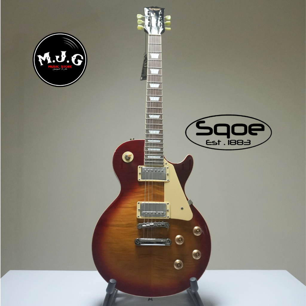 gitar elektrik sqoe SELP220 Les Paul LP violin sunburst