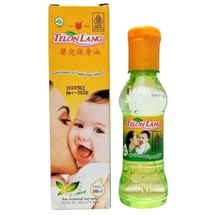 TELON LANG (30ml) - CAP LANG | Minyak Telon