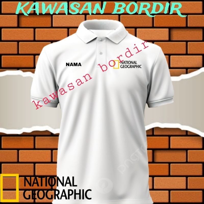 polo shirt national geographic kaos national geographic baju national geographic seragam national ge
