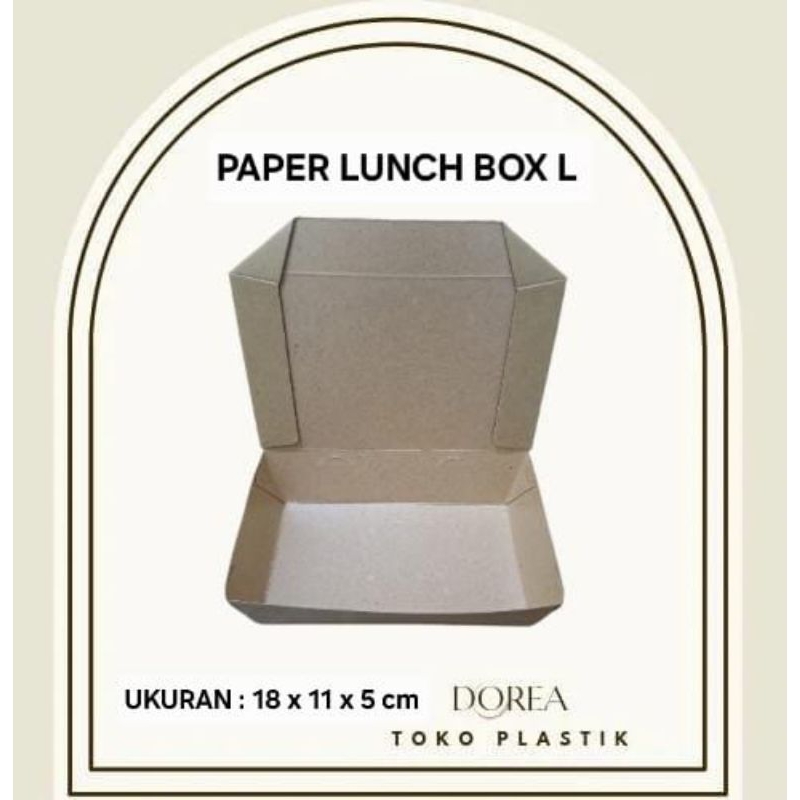 Paper Lunch Box Craft L