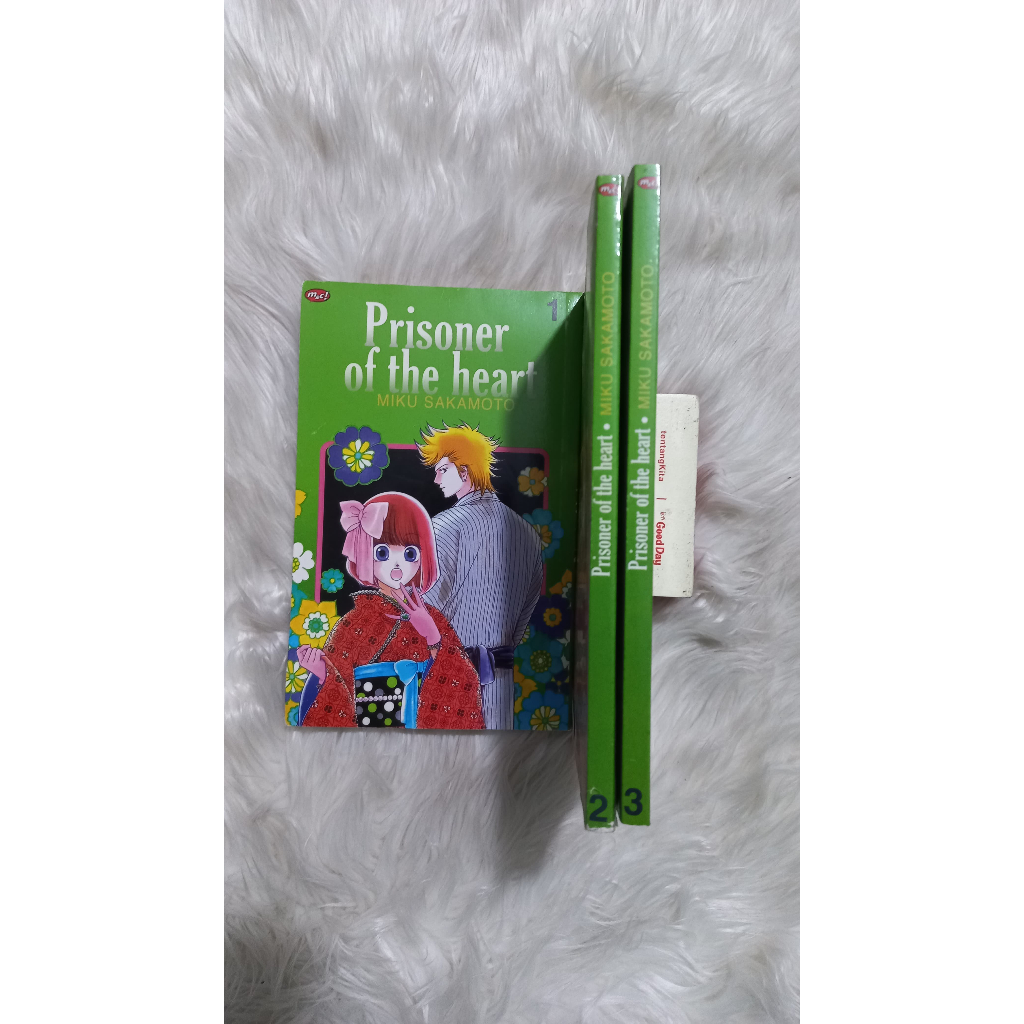 Preloved Komik Prisoner Of The Heart by Miku Sakamoto Jilid 1-3
