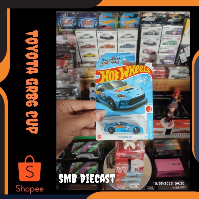 HOT WHEELS TOYOTA GR86 CUP BIRU