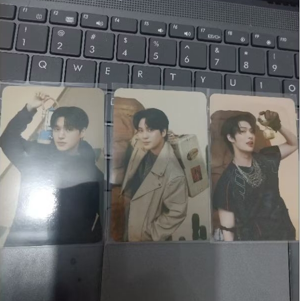 PC OFFICIAL ATEEZ MINGI WOOYOUNG JONGHO ANITEEZ TRADING CARD