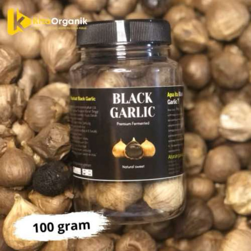 

Bawang Hitam Tunggal Lanang 100 Gram Black Garlic