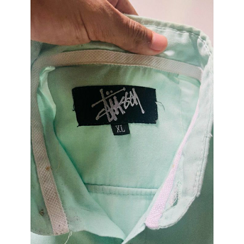 KEMEJA BOXY STUSSY ORIGINAL