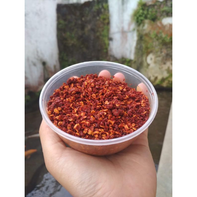 

sambal kering/sambal wur/sambal teri/sambel viral