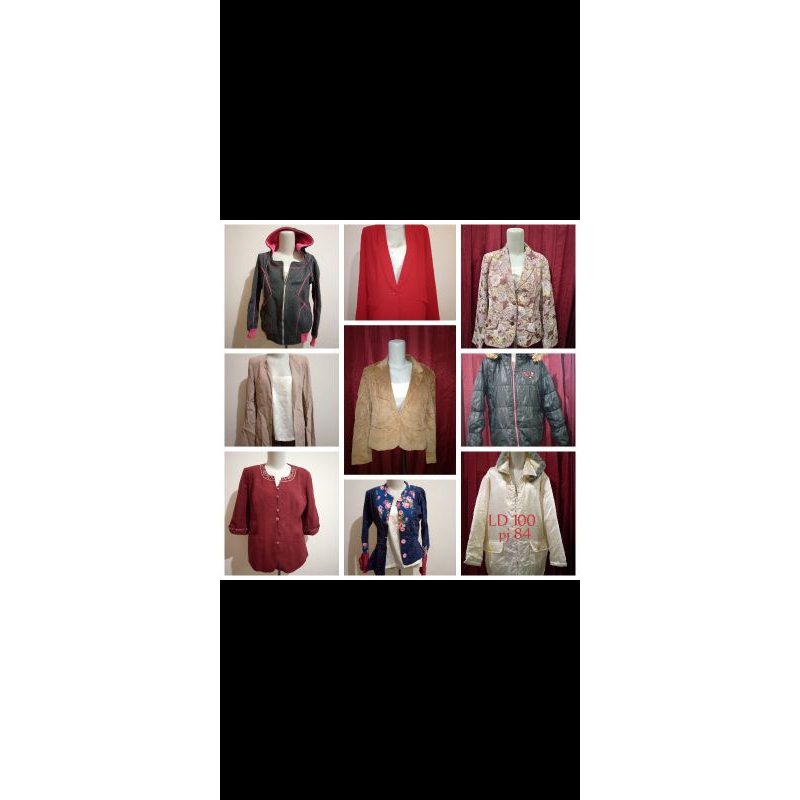 AUTER ,CARDIGAN ,ALMAMATER ,BLAZER DAN JAKET  HARGA MURCE