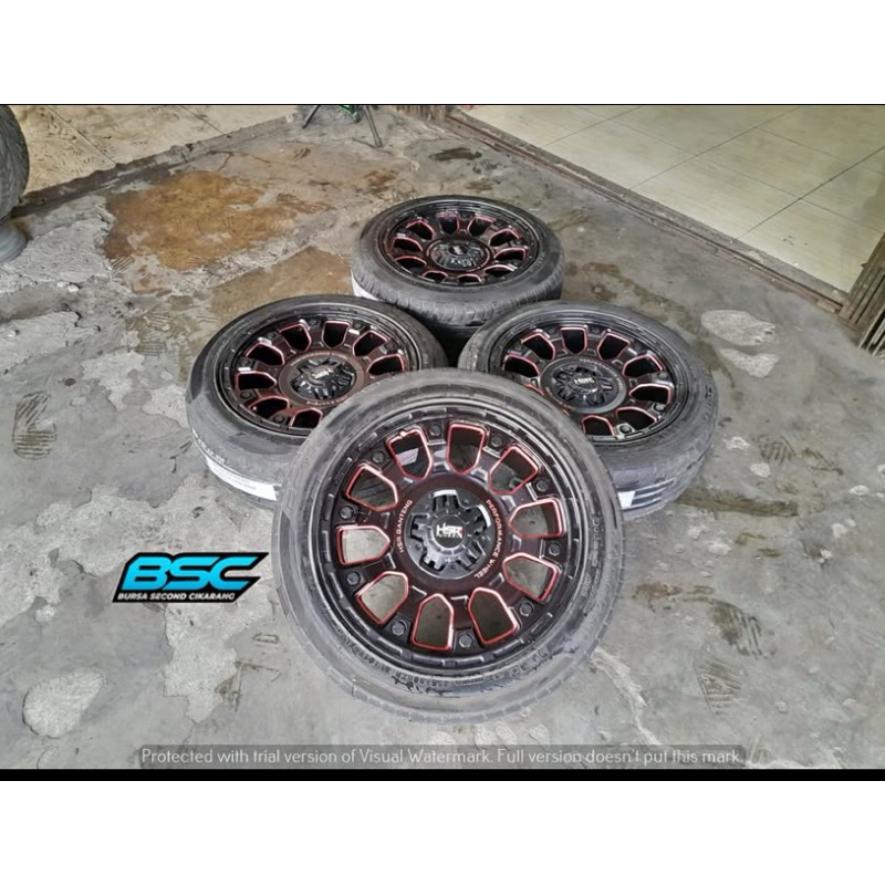 VELG MOBIL BEKAS HSR BANTENG R18 BUAT INOVA RUSH TERIOS X PANDER CRV X TRAIL DLL