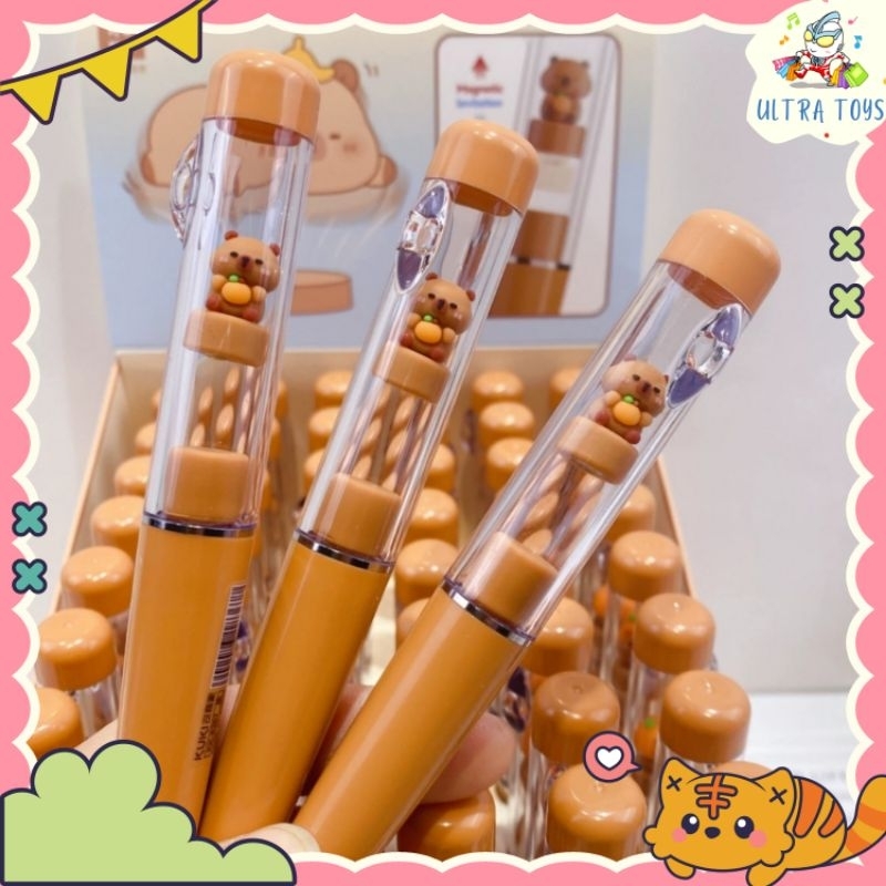 

[ULTRATOYS] PULPEN CAPYBARA TERBANG PENA GEMOY