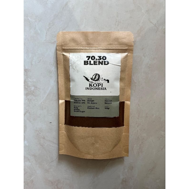 

Kopi 70 Robusta 30 Arabica Dengan Berat 100gr