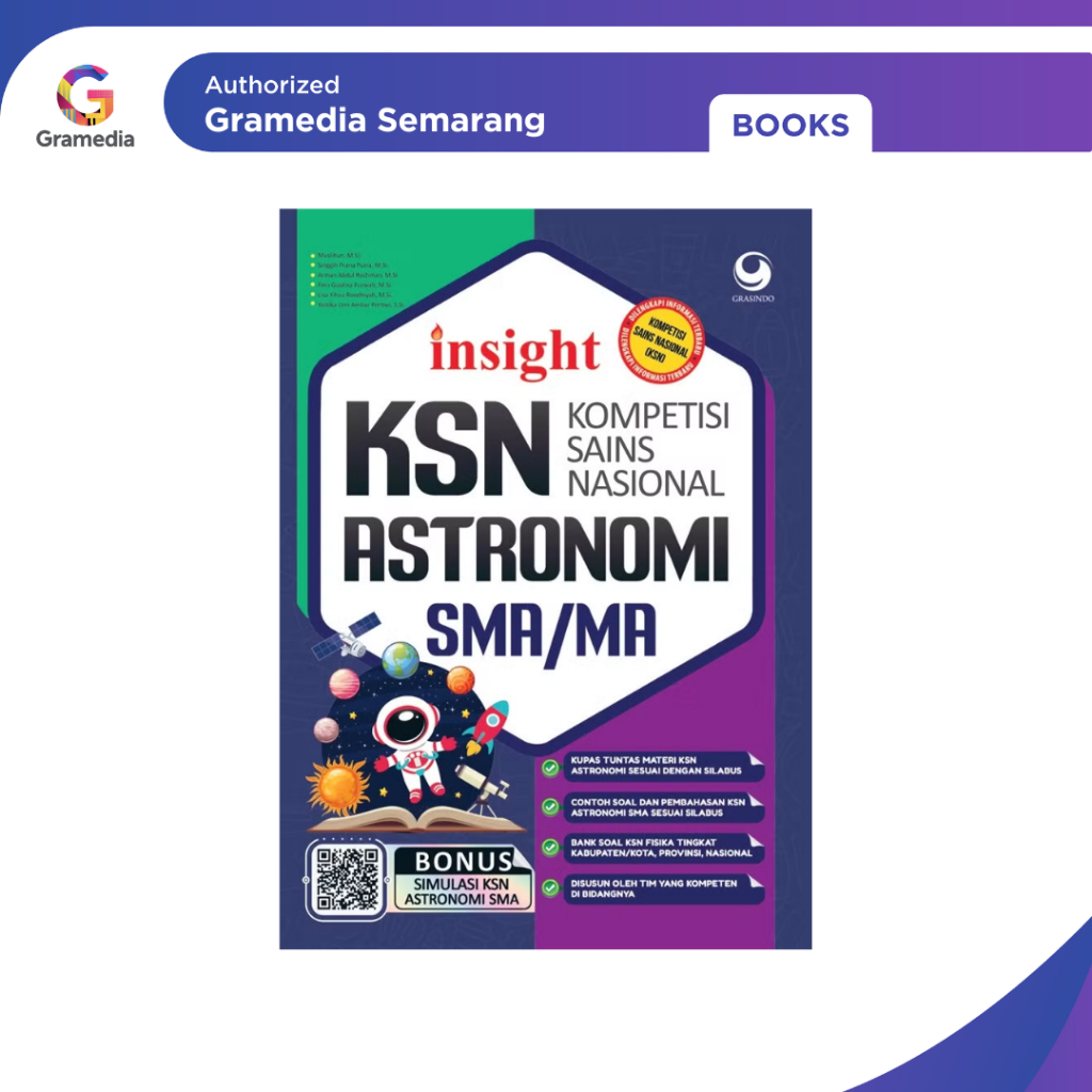 Gramedia - INSIGHT KSN (Kompetisi Sains Nasional) Astronomi SMA (GWI)