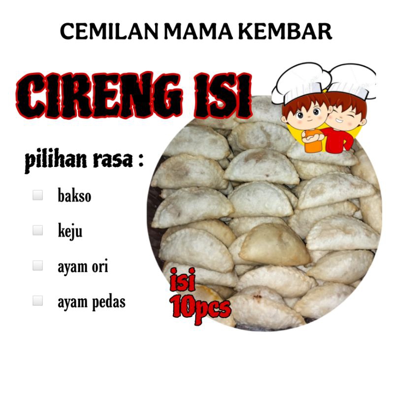

COD cireng isi pedas meledak 10pcs gurih nikmat