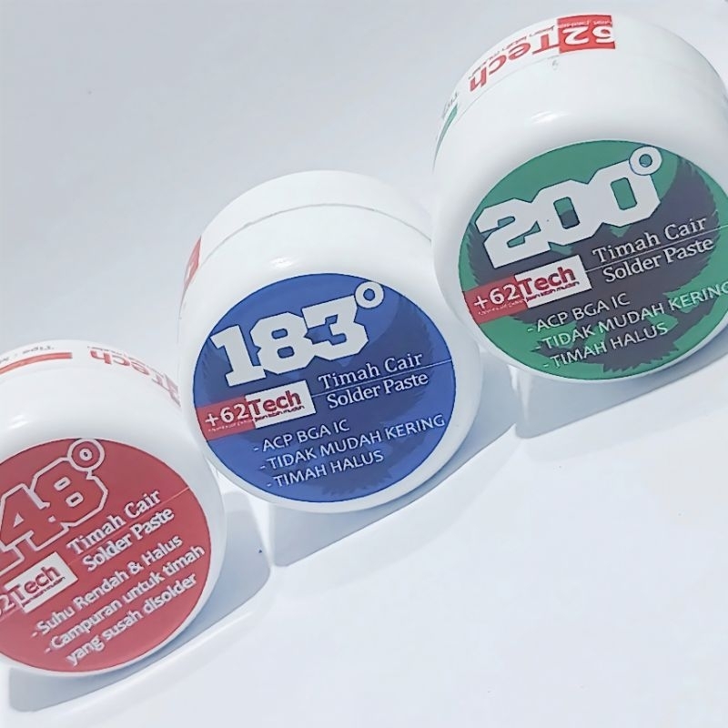 TIMAH CAIR SOLDER PASTE 40 Gram  +62tech ANTI KERING REKOMENDASI