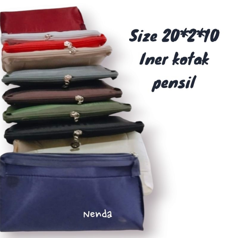 

Iner kotak pensil size 20*2"10