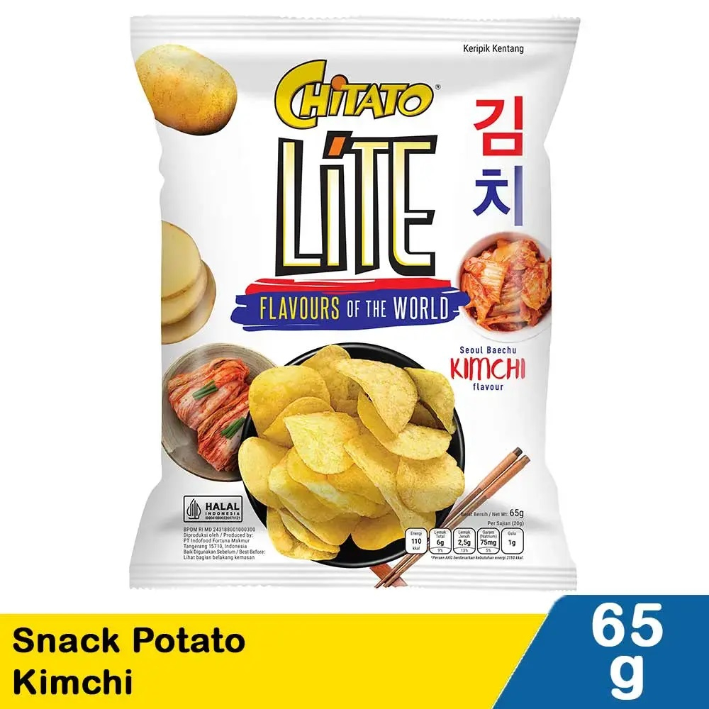 

CHITATO LITE SNACK POTATO KIMCHI PCK 65g