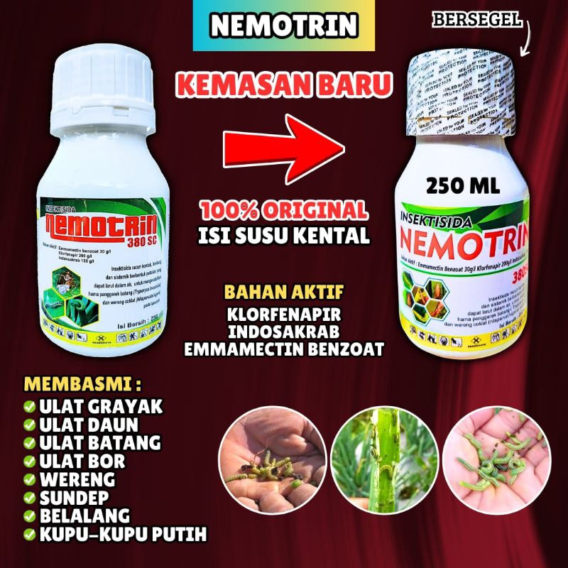 INSEKTISIDA CAIR | INSEKTISIDA | NEMOTRIN | INSEKTISIDA 250 ML INSEKTISIDA SISTEMIK