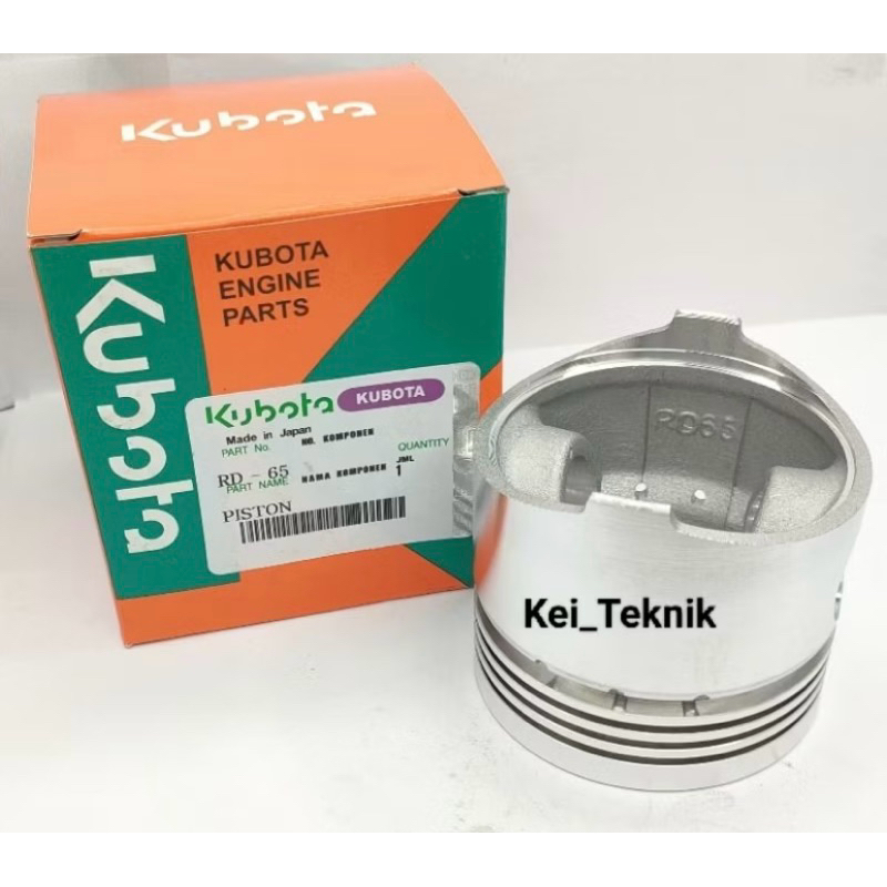 RD65-Piston/Seher mesin Kubota 6.5pk