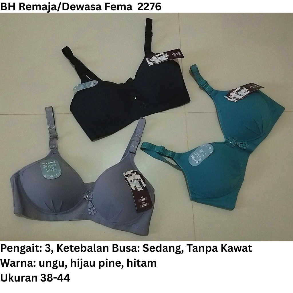 BH Remaja/Dewasa FEMA 2276 Ukuran 38-44