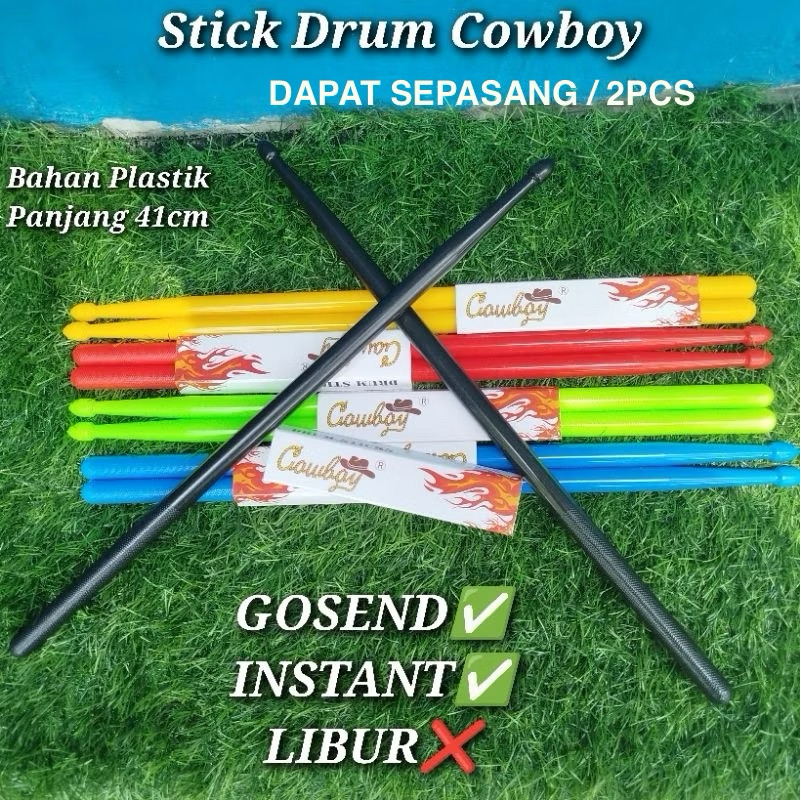 STICK DRUM COWBOY RIPSTICK POUNDFIT || stick drum cowboy bisa jadi stick ripstick dan pound fit