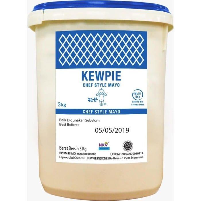 

Kewpie Chef Style Mayo 3Kg - Saus Mayonaise Mayonnaise 3 Kg PROMO Kewpie