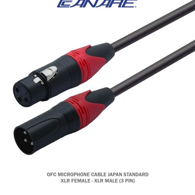 Kabel Audio XLR Female  XLR Male  GPE  Japan Standard KODE Z9T3