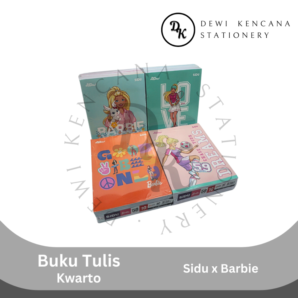 

SIDU x Barbie Buku Tulis Kwarto 58