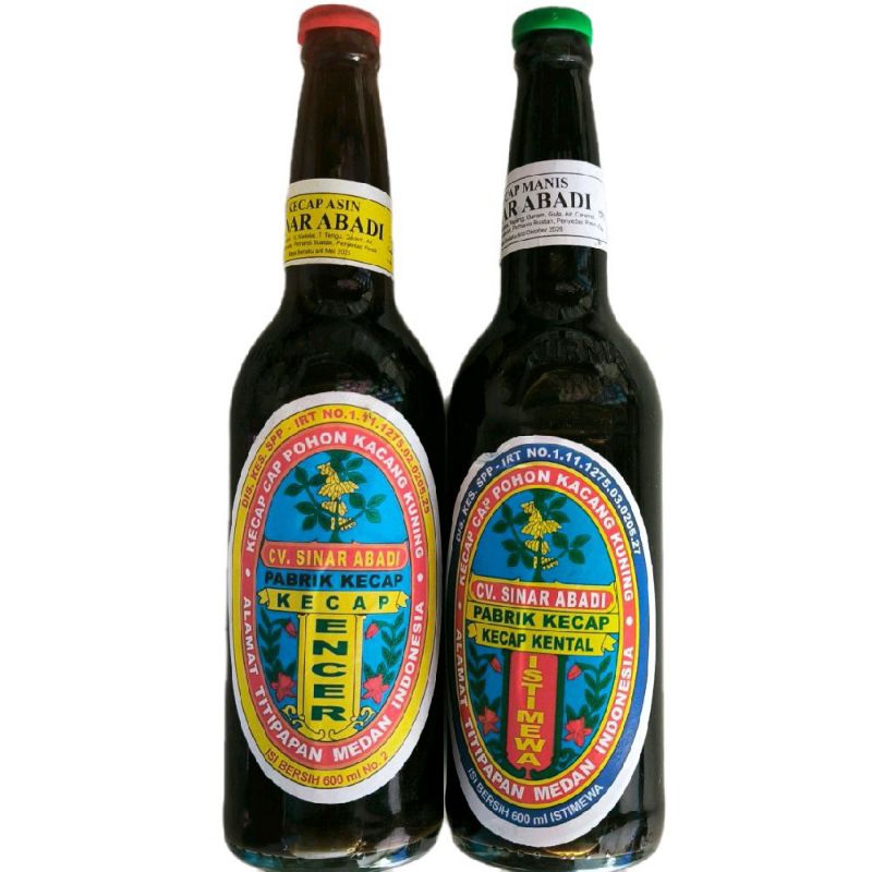 

kecap manis/kental. kecap asin/encer botol kaca 600ml