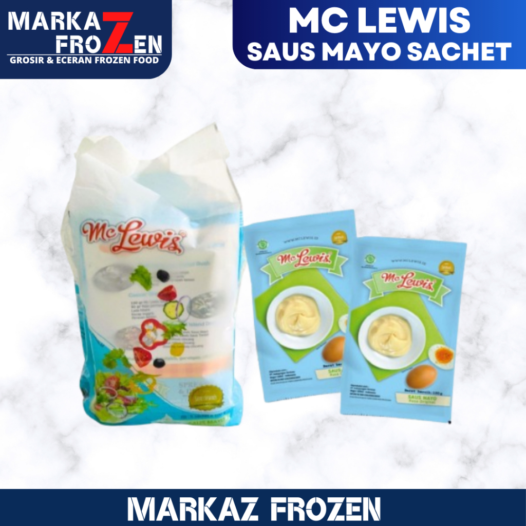 

MC LEWIS MAYONAISE SACHET 100GR