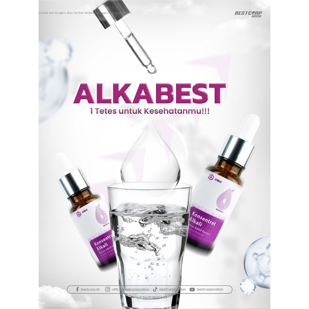 

IZUMI ALKABEST - PENGUBAH PH AIR BIASA MENJADI ALKALI
