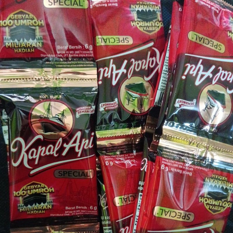 

Kopi kapal special api 1 renteng