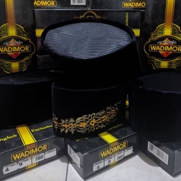 kopyah songkok bludru wadimor Bordir, AC,Non AC Full AC