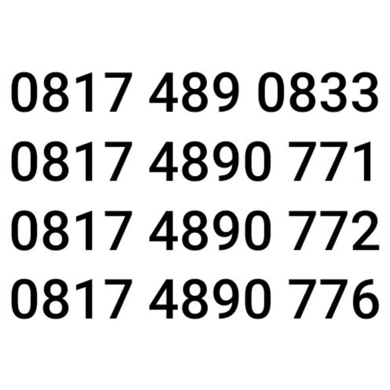 Nomor cantik XL Kartu perdana 11 Digit XL 5G Nomer Langka paling murah Termurah BUKAN 10 digit 12 an