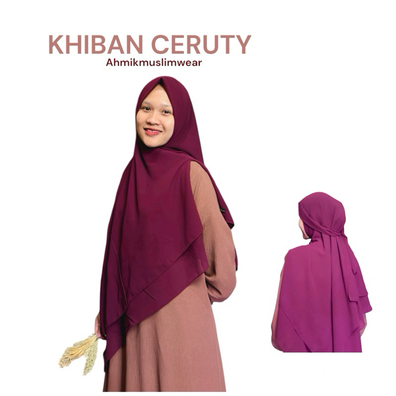 pashban set cadar bandana khimar bandana pashtan ceruty babydoll 2 layer ahmikmuslimwear