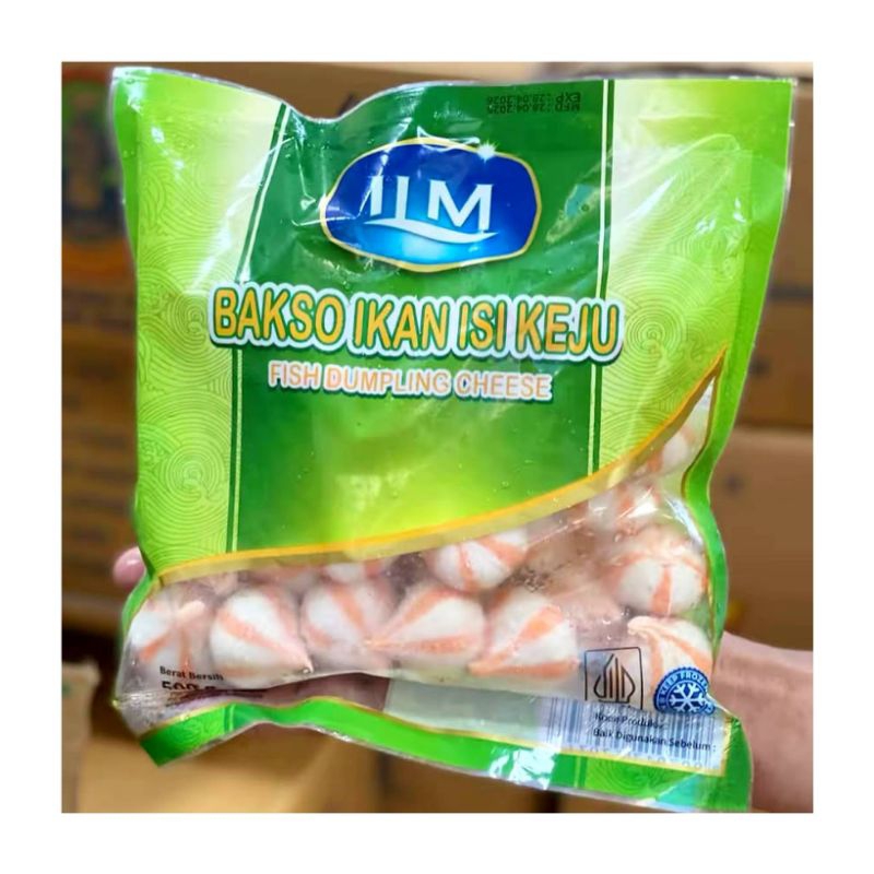 

Dumpling Keju Bakso Ikan Frozen Food 500gr