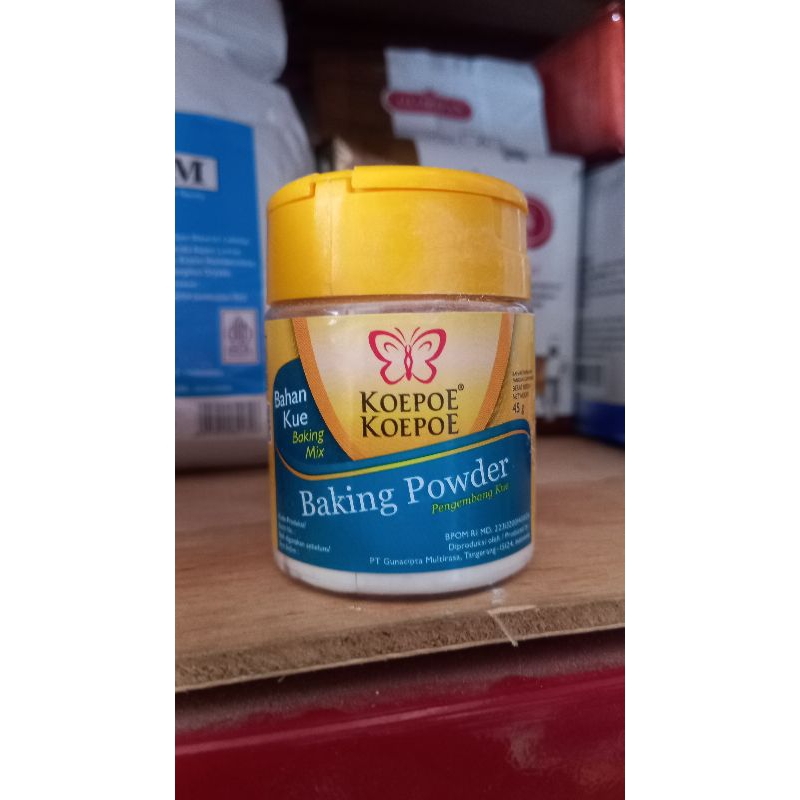 

Baking powder koepoe koepoe 45gr / pengembang kue