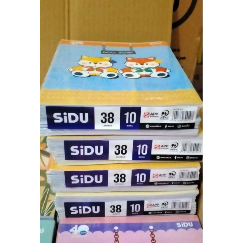 

38 SHEET ] SINAR DUNIA / SIDU BUKU TULIS 38 SHEET 1 pax isi 10 buku